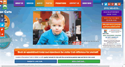 Desktop Screenshot of juniorcuts.com